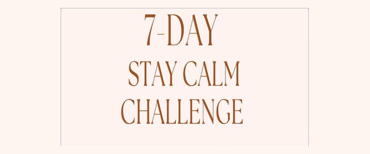 FREE 7-Day Calm Guide cover